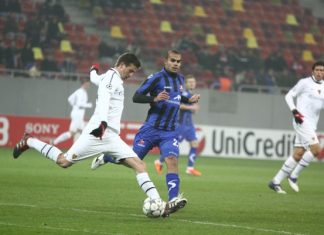 Sute de spectatori au părăsit Naţional Arena la pauza meciului Oţelul-FC Basel