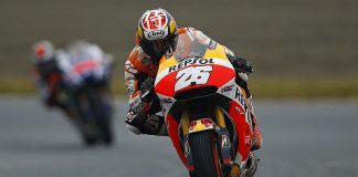 VIDEO: Dani Pedrosa şi-a fracturat clavicula într-o căzătură la Montegi
