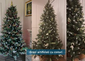 De ce conurile naturale au devenit un detaliu căutat la brazii artificiali premium